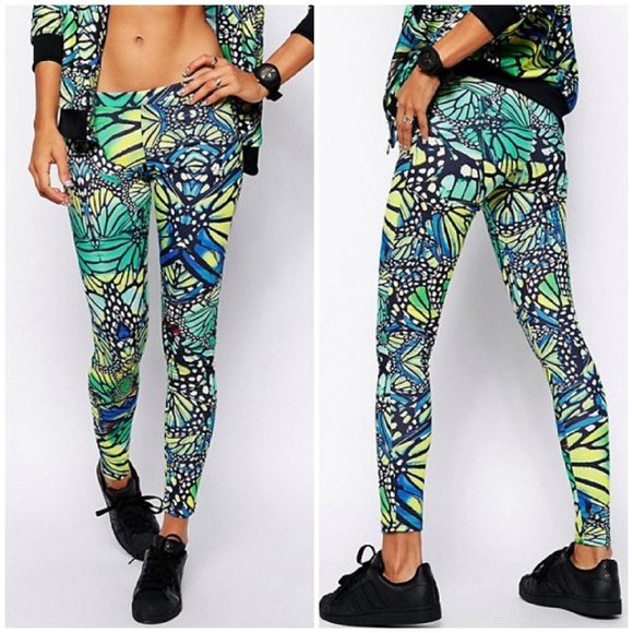 adidas butterfly leggings